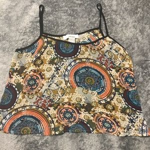 spaghetti strap cop top